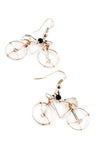 Bicycle Earrings