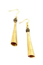 Jubilation Brass Earrings from Kenya