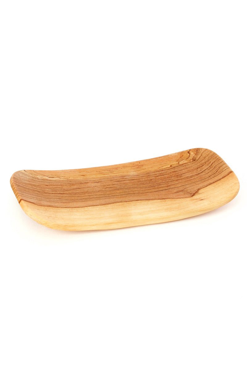 Wild Olive Wood Butter Dish Default Title