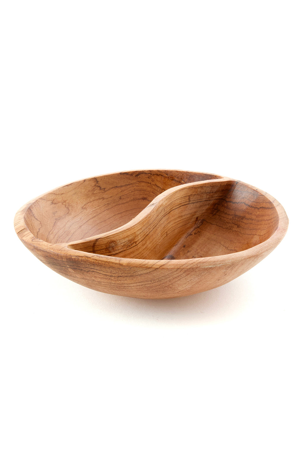 Wild Olive Wood Duet Serving Bowl Default Title