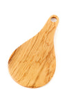Kenyan Wild Olive Wood Round Fromage Tray Default Title