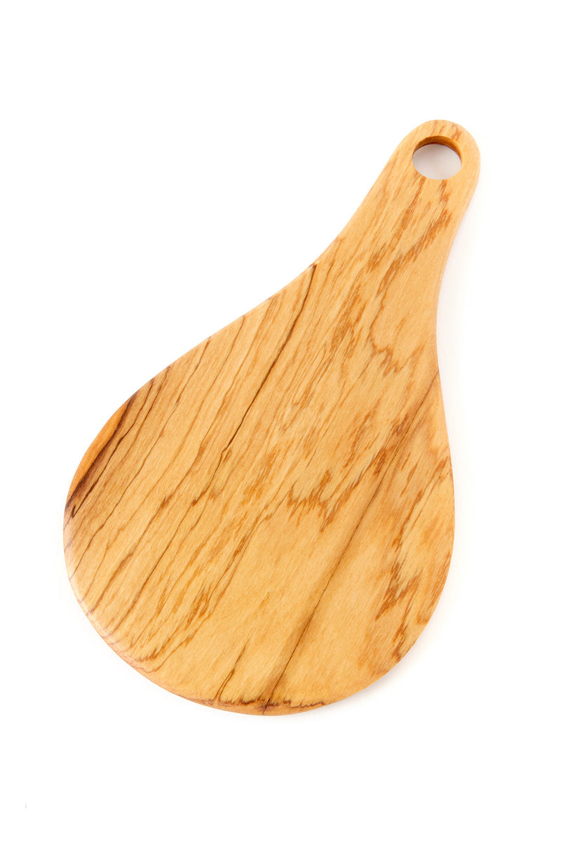 Kenyan Wild Olive Wood Round Fromage Tray Default Title
