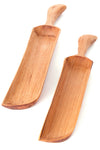 Wild Olive Wood Knob Handle Cracker Trays JKWB61A  Small Tray