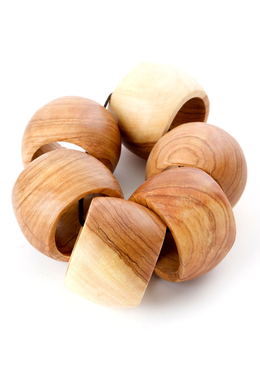 Olivewood Napkin Rings - Set of 4