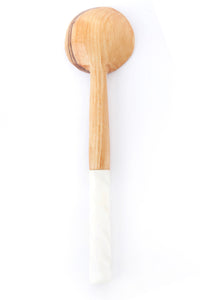 Spiral Handle Wild Olive Coffee Spoon Default Title