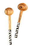 Hand Carved African Olive Coffee Spoon Default Title