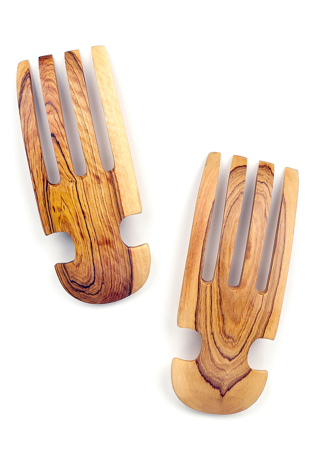 Olivewood Salad Tossing Claws with White Bone Default Title