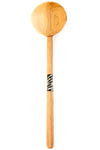 Wild Olive Wood Lollipop Cooking Spoon with Bone Inlay