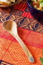 Kenyan Wild Olive Wood Cultured Serving Spoon Default Title