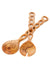 Kenya Wild Olive Wood Braided Salad Servers Default Title