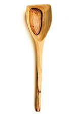 Squared Wild Olive Wood Cooking Spoon Default Title