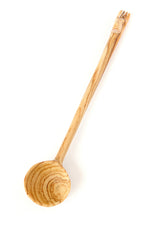 Wild Olive Wood Tea Spoon with Giraffe Handle Default Title