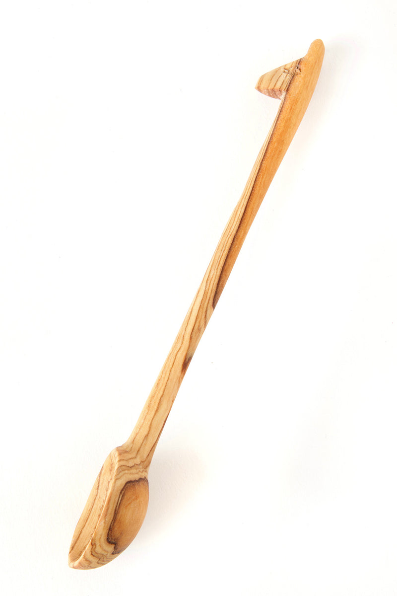 Wild Olive Wood Tea Spoon with Giraffe Handle Default Title