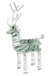 Silver Recycled Aluminum Can Reindeer Sculpture
