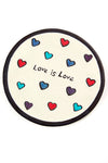 Kenyan Soapstone <i>Love is Love</i> Decorative Plate Default Title