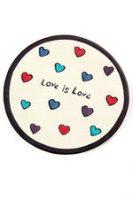 Kenyan Soapstone <i>Love is Love</i> Decorative Plate Default Title