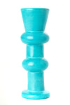 Aqua Blue Circlet Soapstone Candle Holder Default Title