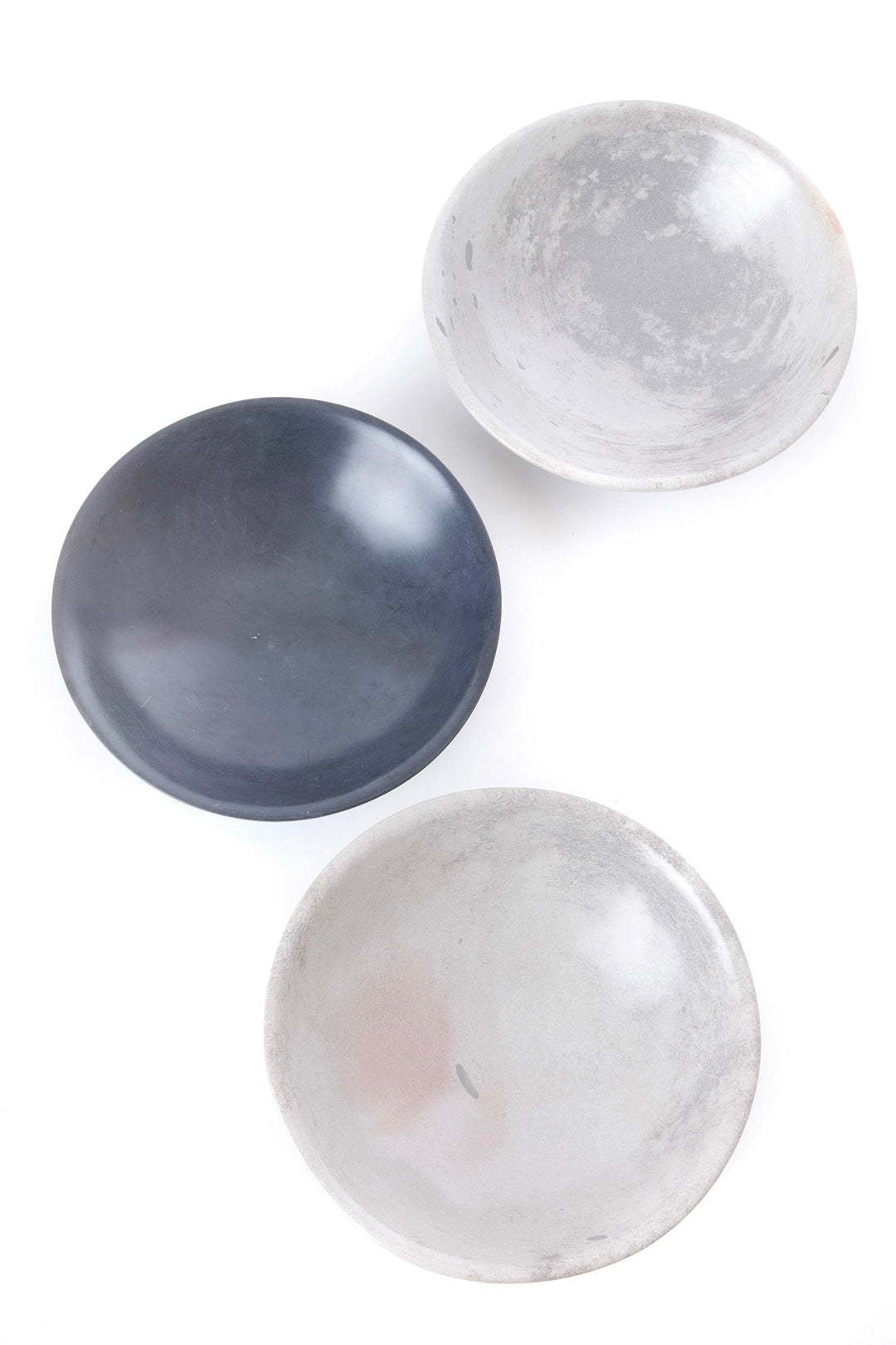 Dove Gray Soapstone Bowls in Four Sizes KCC25D  8" Bowl