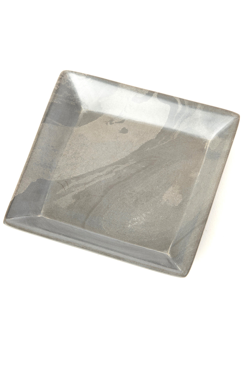 Dove Gray Soapstone Square Dish Default Title