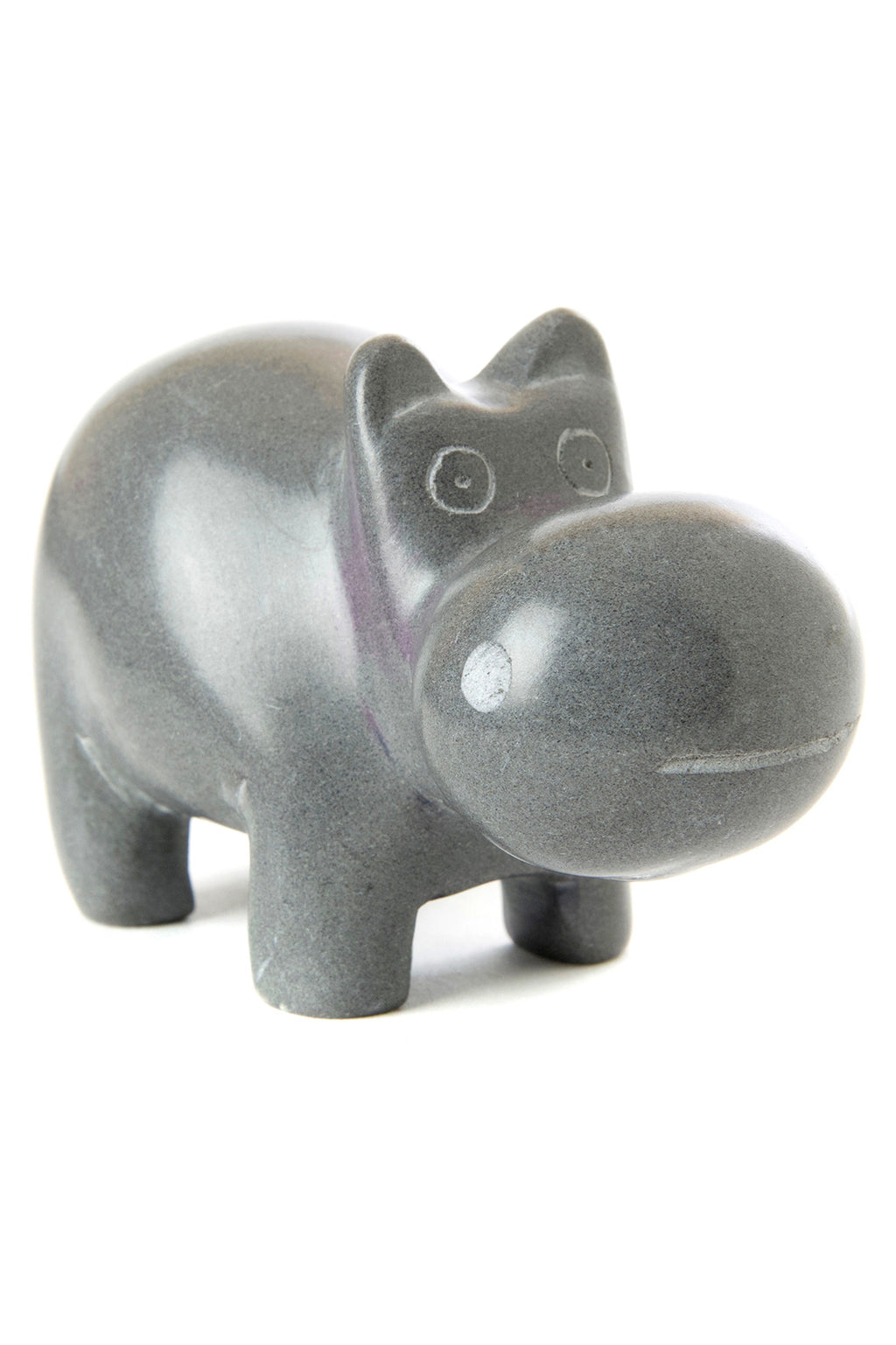 Dove Gray Soapstone Gentle Hippo Default Title