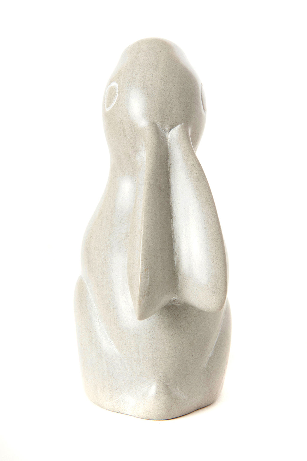 Dove Gray Soapstone Singing Rabbit Default Title