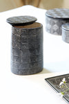 Segou Squares Mudcloth Tall Soapstone Desktop Box