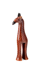 Kenyan Soapstone Stately Giraffe Sculptures KCC4A  Small Giraffe