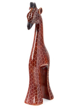 Kenyan Soapstone Stately Giraffe Sculptures KCC4A  Small Giraffe