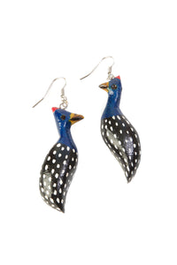 Assorted Kenyan Wooden Bird Earrings
