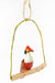 Single Kenyan Bird Swing Decoration - Assorted