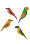 Set of Four Bird Magnets - Assorted