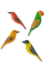 Set of Four Bird Magnets - Assorted