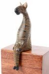 Kenyan Jacaranda Ledge Lounger Zebras