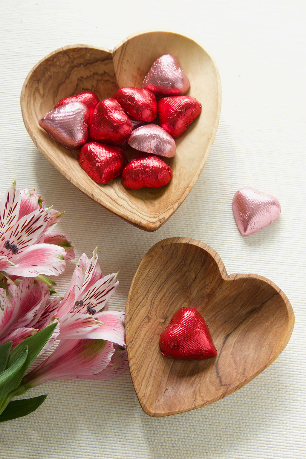 Wild Olive Wood Heart Shaped Bowls KEL5A  Small Heart Bowl