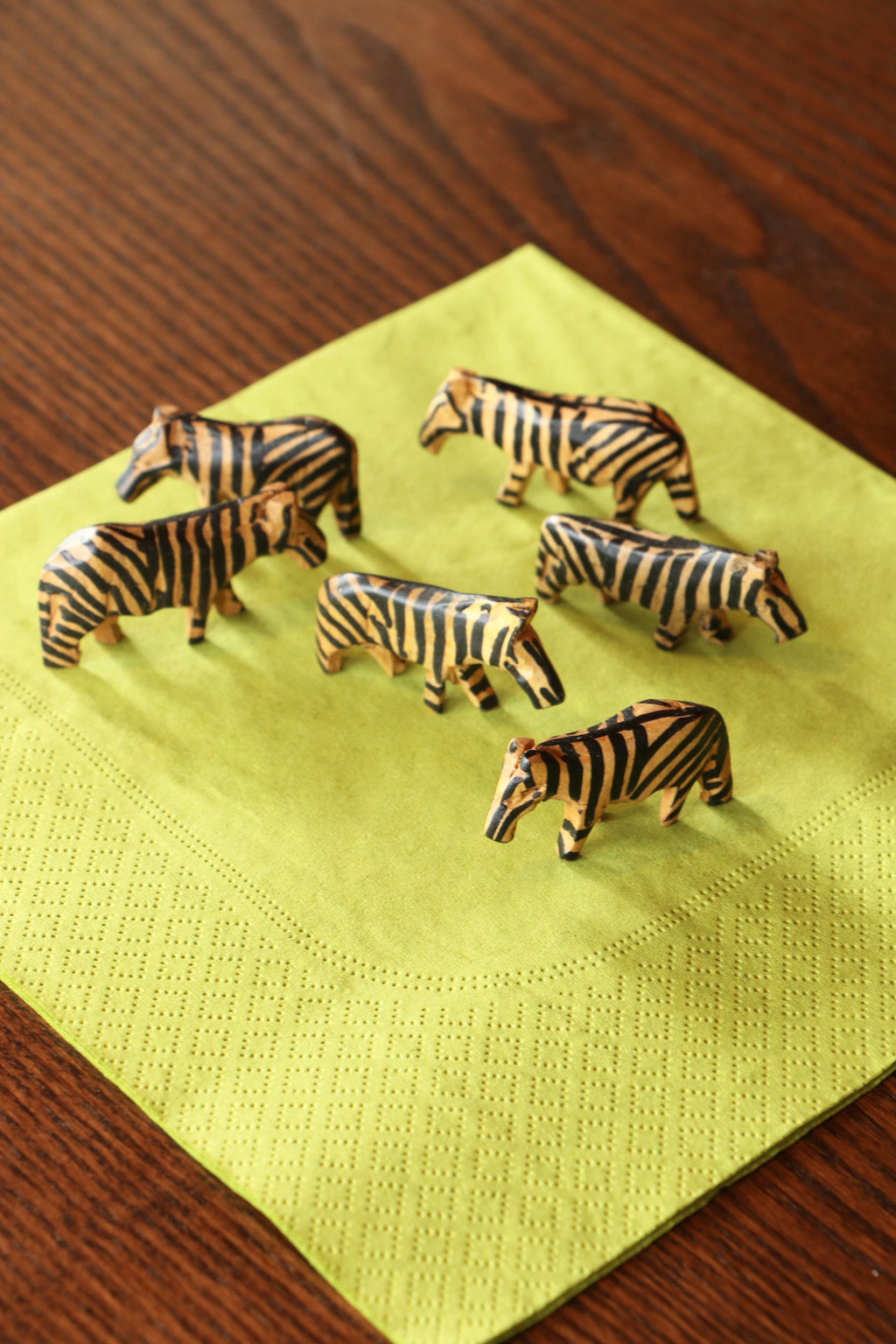 Dozen Miniature Jacaranda Zebras