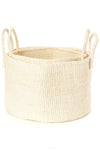 Natural Sisal Kamba Floor Baskets