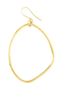 Kenyan Iconoclast Brass Earrings