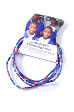 Leakey Collection Set/5 <i>Beads for Girls Graduation</i> Zulugrass Strands