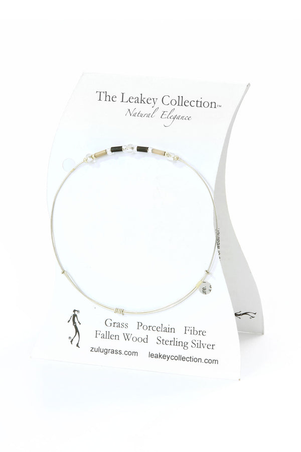 Great Migration Zulugrass Silver Sliding Bracelet