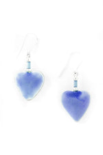 The Leakey Collection Follow Your Heart Porcelain Earrings