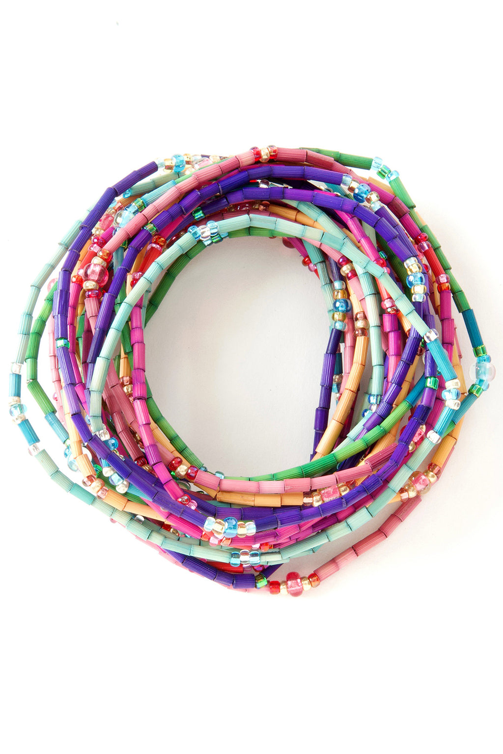 The Leakey Collection <i>Savanna Songbird</i> Set/6 Zulugrass Strands Default Title