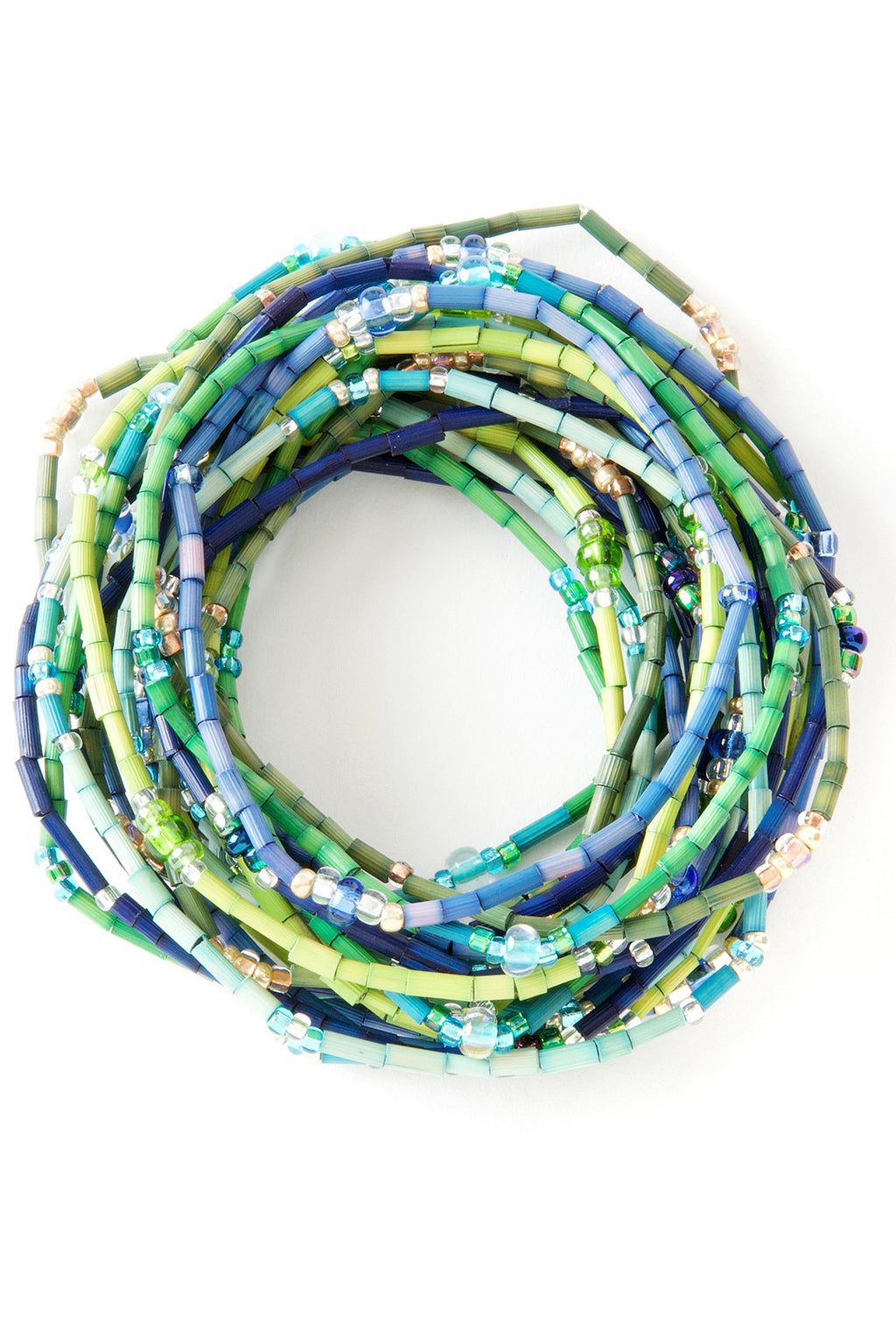 The Leakey Collection <i>Mombasa Breeze</i> Set/6 Zulugrass Strands Default Title