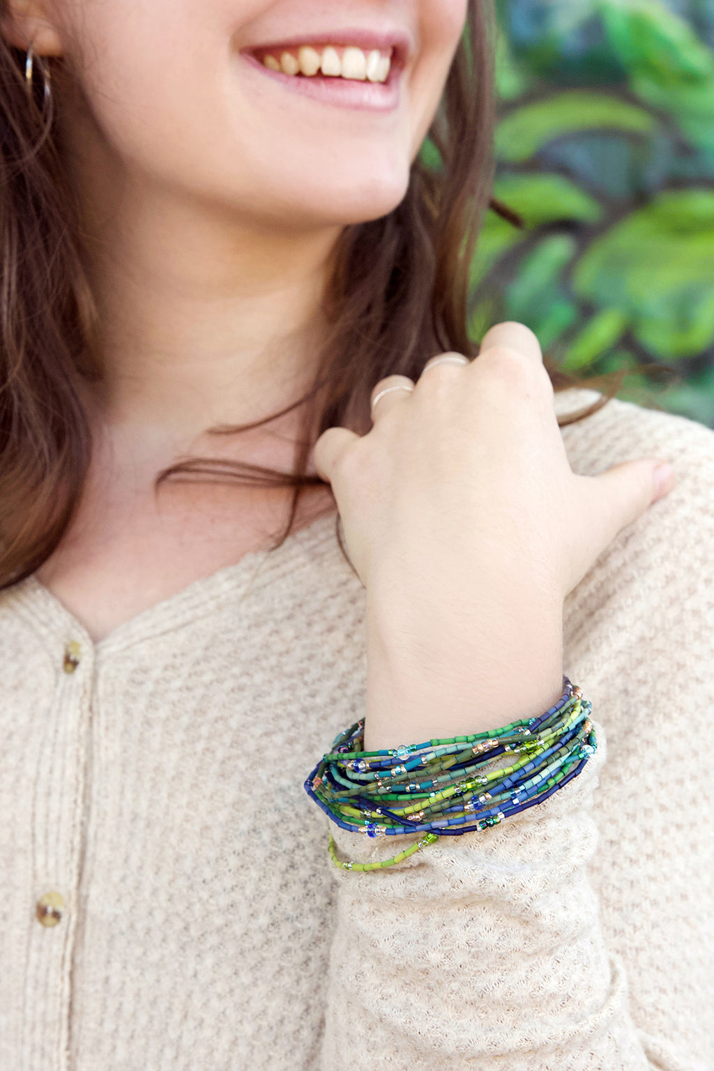The Leakey Collection <i>Mombasa Breeze</i> Set/6 Zulugrass Strands Default Title
