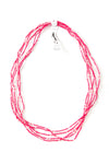 Set/5 Hot Pink 26" Zulugrass Single Strands from The Leakey Collection Default Title