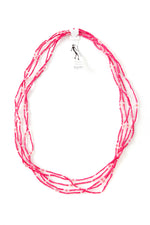 Set/5 Hot Pink 26" Zulugrass Single Strands from The Leakey Collection Default Title