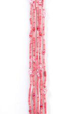 Set/5 Pink 26" Zulugrass Single Strands from The Leakey Collection Default Title