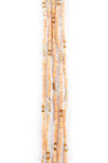 Set/5 Light Orange 26" Zulugrass Single Strands from The Leakey Collection Default Title