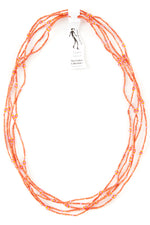 Set/5 Orange 26" Zulugrass Single Strands from The Leakey Collection Default Title