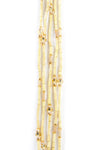 Set/5 Yellow 26" Zulugrass Single Strands from The Leakey Collection Default Title