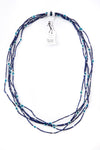 Set/5 Navy Blue 26" Zulugrass Single Strands from The Leakey Collection Default Title